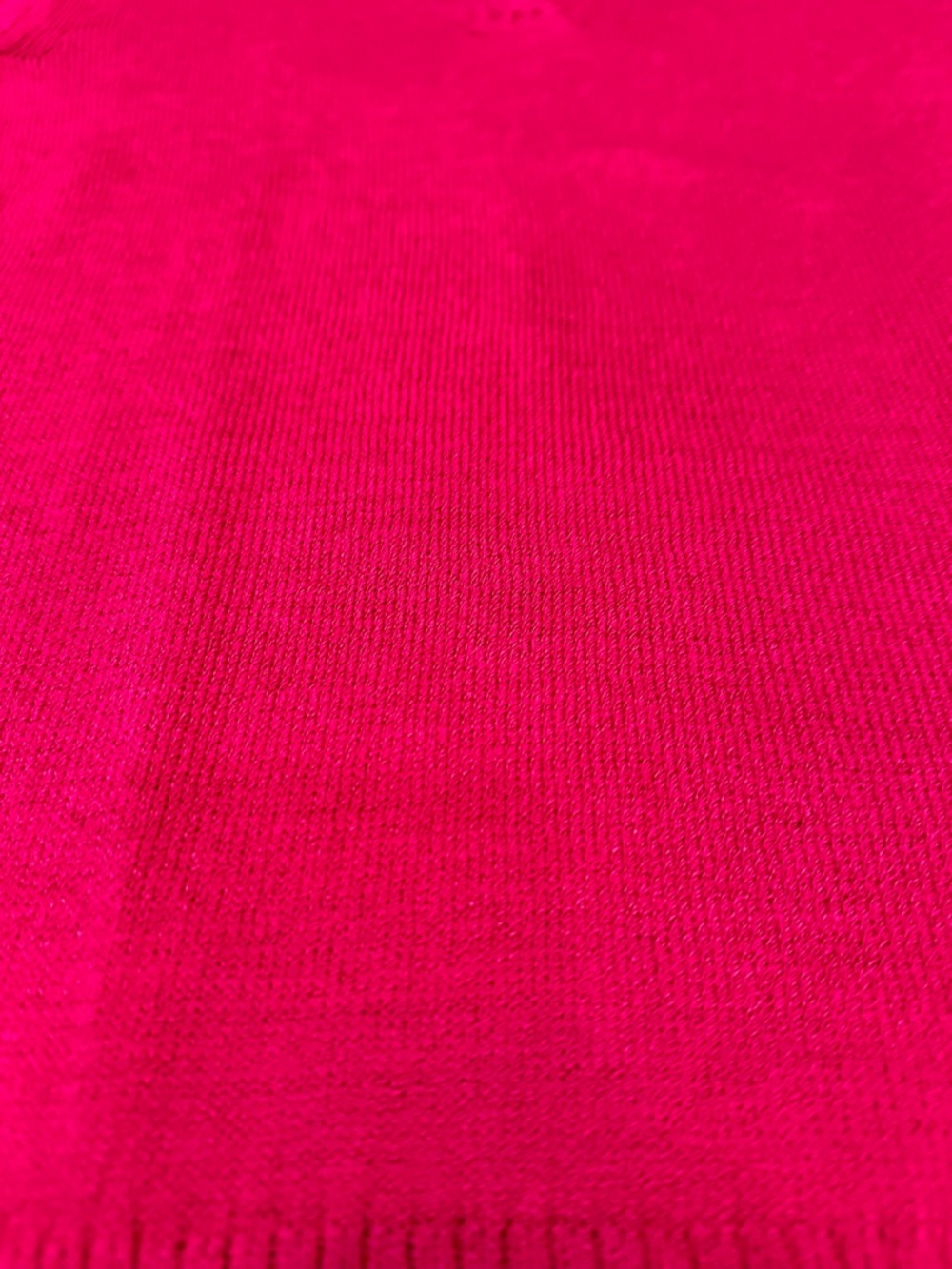 St John Sport Santana Knit Sweater Pink V-Neck 3/4 Sleeve Size S Luxury Classic - Picture 14 of 14